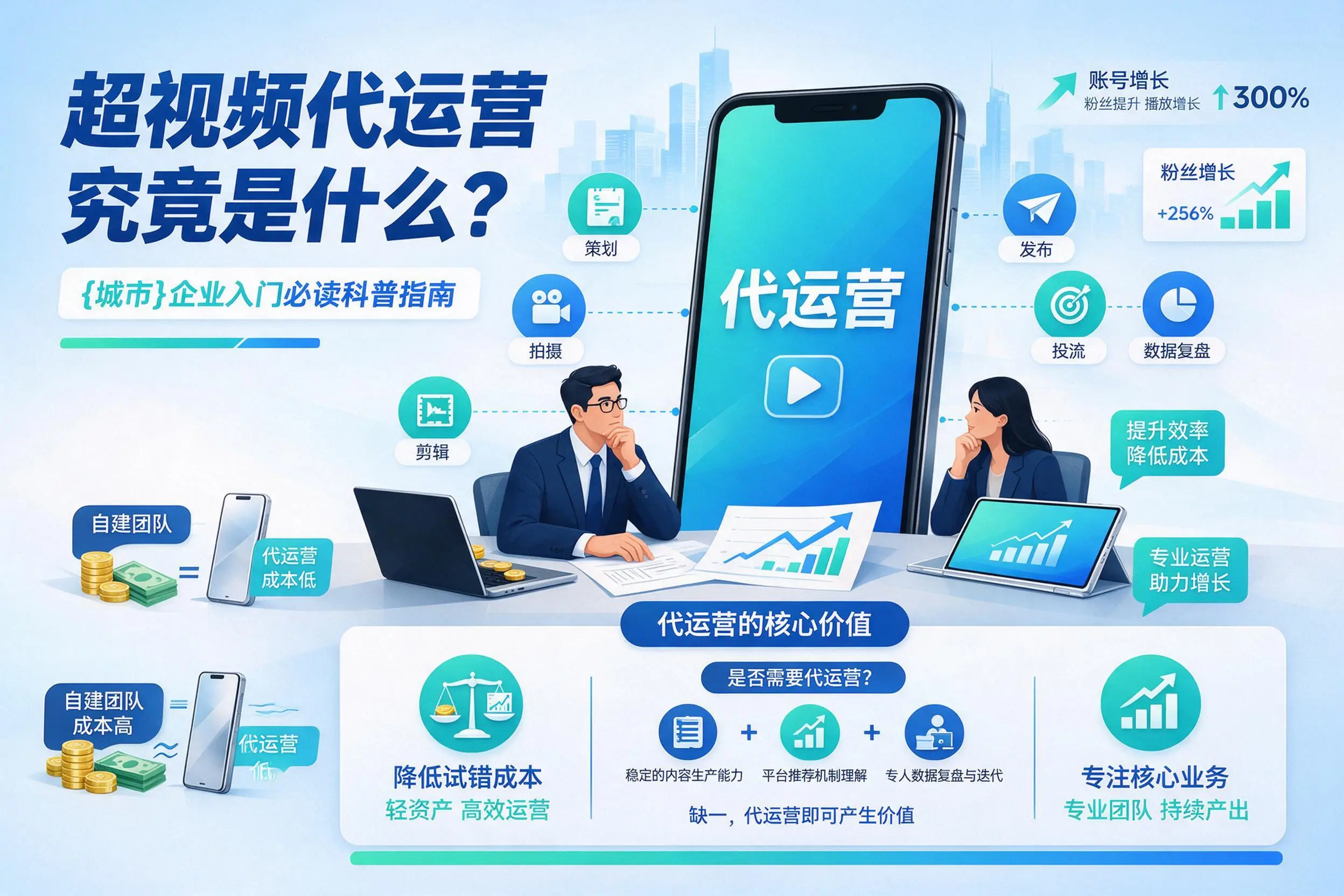 短视频代运营究竟是什么?邢台企业入门必读科普指南