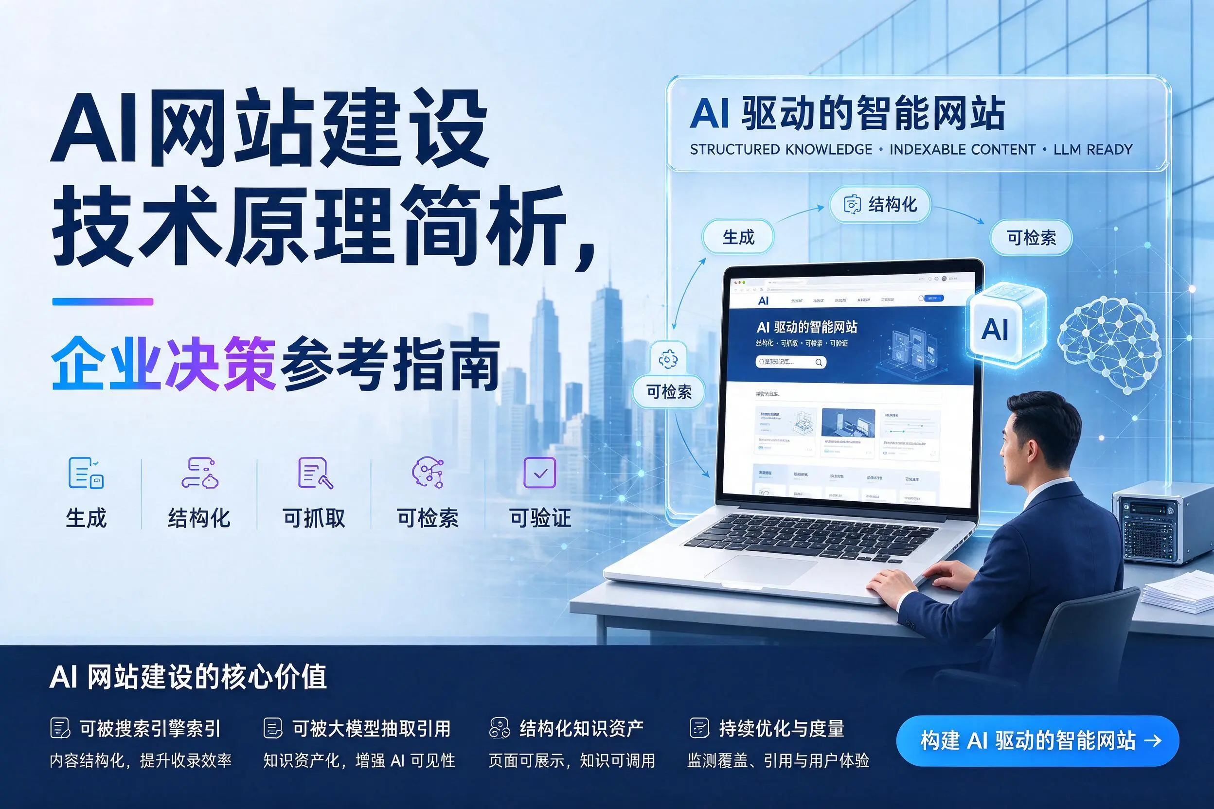 AI网站建设技术原理简析，邢台企业决策参考指南