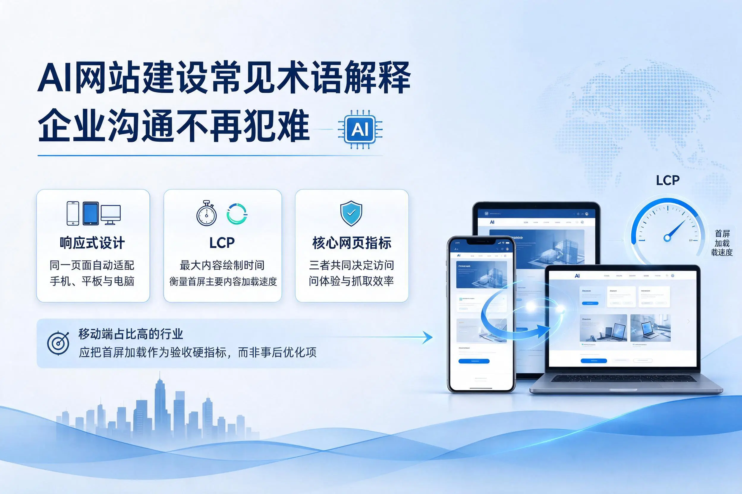 AI网站建设常见术语解释，邢台企业沟通不再犯难